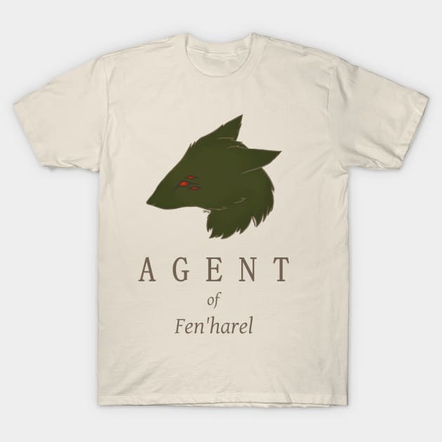 Agent of Fen'Harel T-Shirt by SpectacledPeach